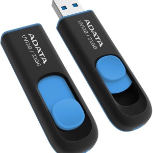 UV128 CLÉ USB 3.0 RÉTRACTABLE 32GB AUV128-32G-RBE - ADATA