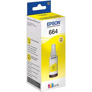 Epson T6644 Jaune - Bouteille d'encre (C13T66444A)