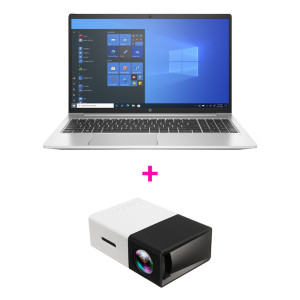 Pack Laptop HP ProBook 450 G8 Core i7 (2x7x3ea) + Mini Projecteur Azatech LCD HD USB HDMI AV SD LED Portable (YG300)